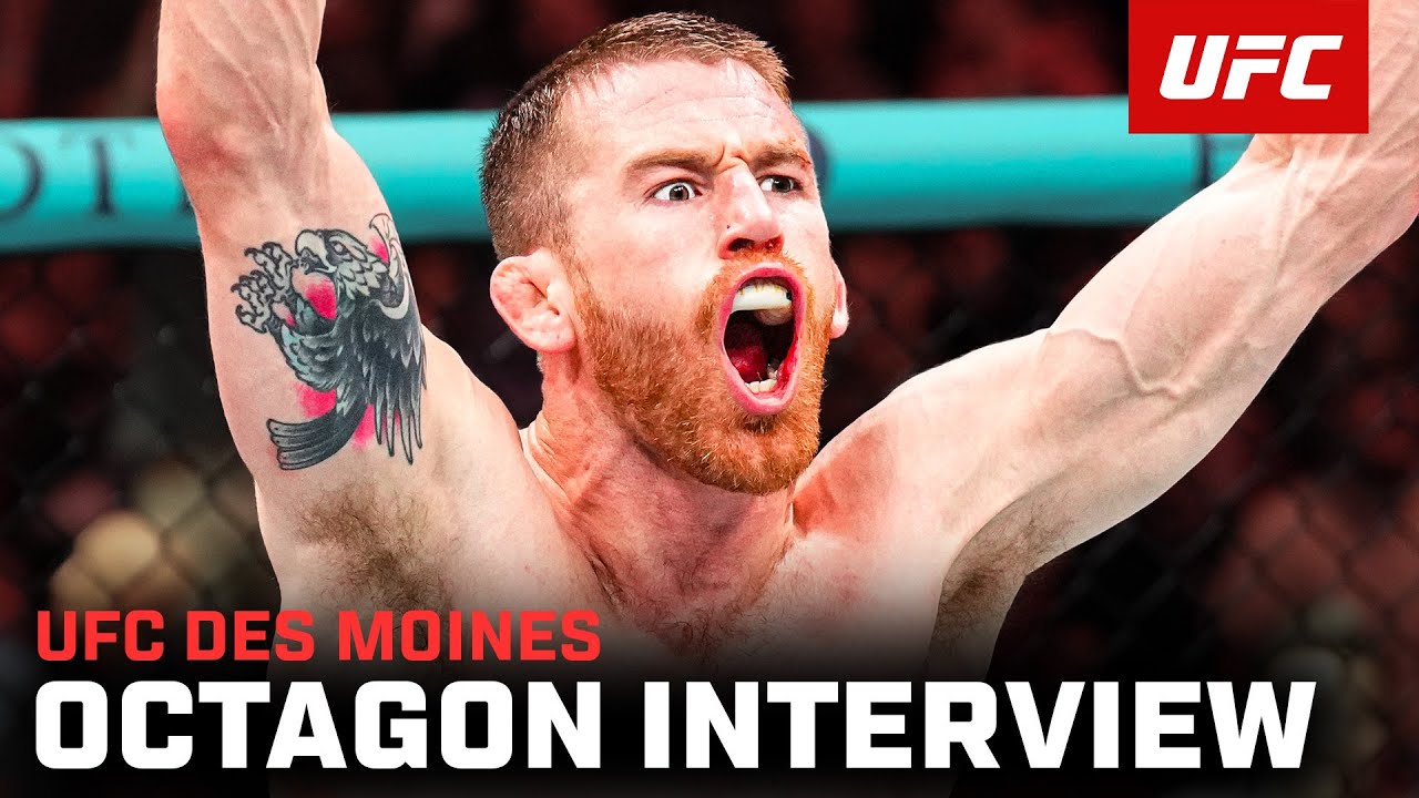 Cory Sandhagen Octagon Interview | UFC Des Moines