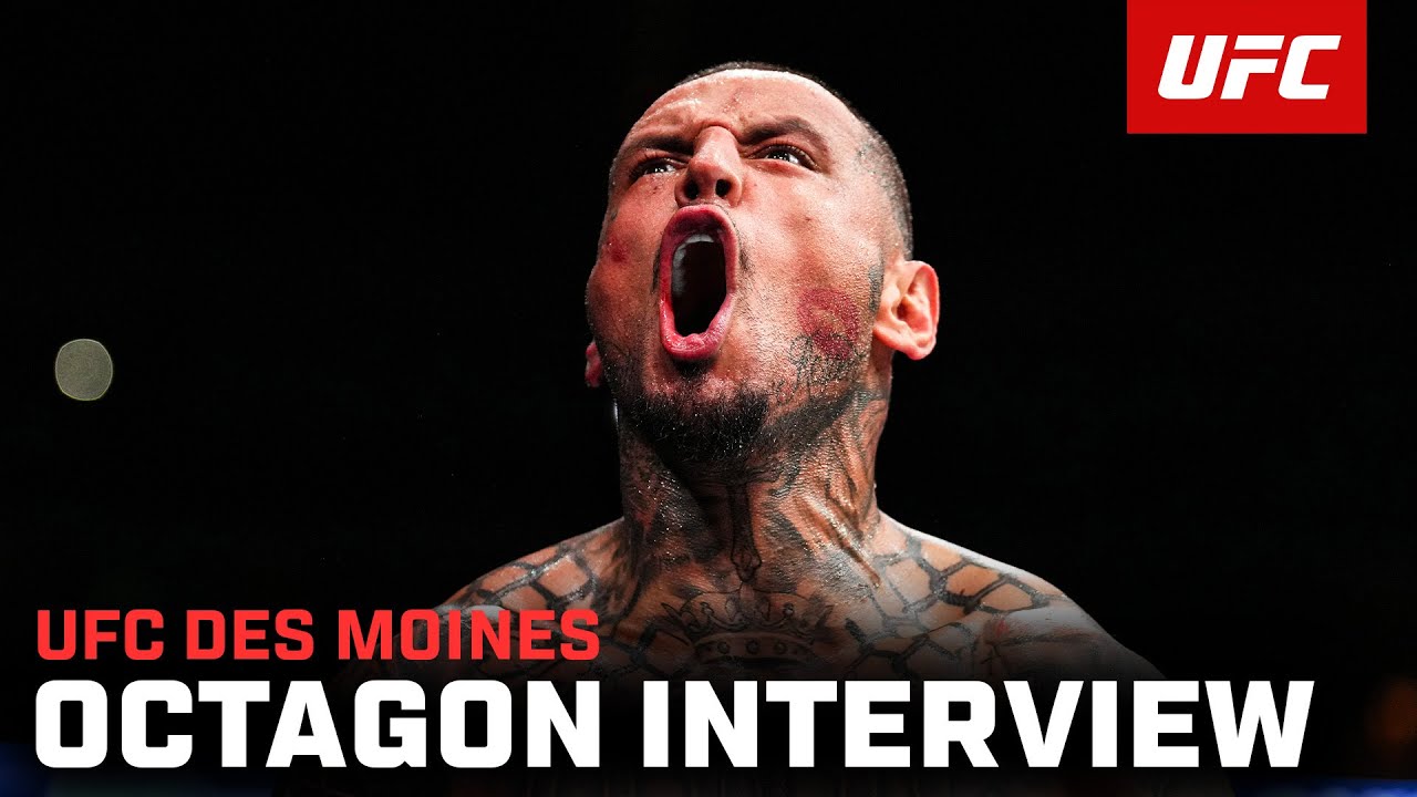 Daniel Rodriguez Octagon Interview | UFC Des Moines