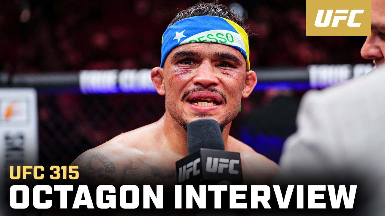 Daniel Santos Octagon Interview | UFC 315