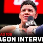 Denise Gomes Octagon Interview | UFC Vegas 106
