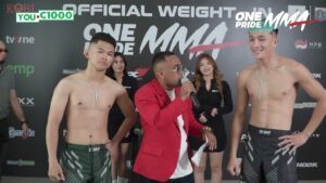 FACE OFF PALING PANASS AHMAD SOPIYAN VS GALIH TORNADO | WEIGH IN OP 86