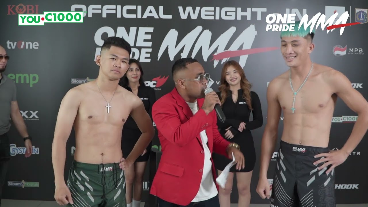 FACE OFF PALING PANASS AHMAD SOPIYAN VS GALIH TORNADO | WEIGH IN OP 86