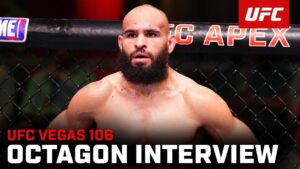 Gabe Green Octagon Interview | UFC Vegas 106