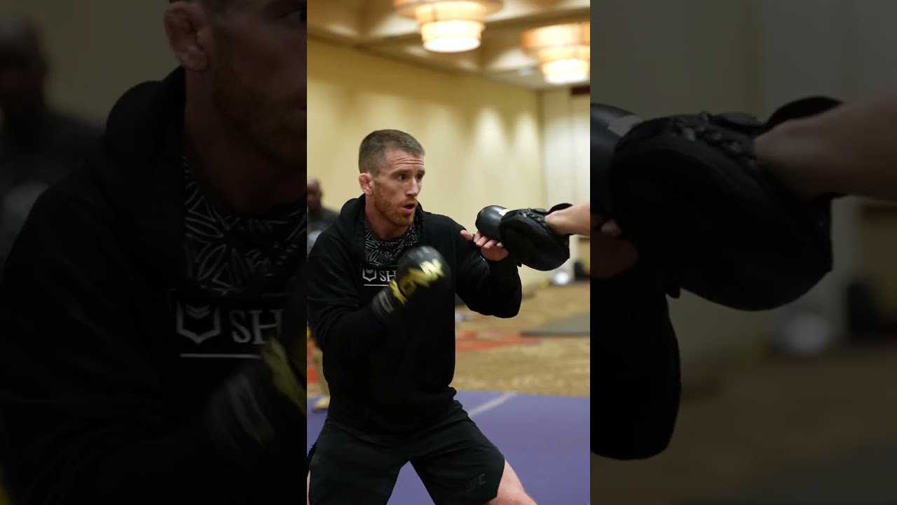 Cory Sandhagen final training session before Saturday 👊 #ufcdesmoines
