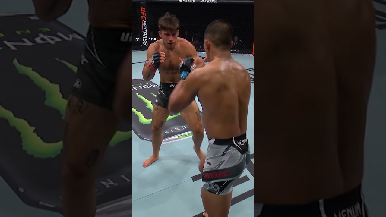 HE HURT HIM 🫨 #UFCVegas107