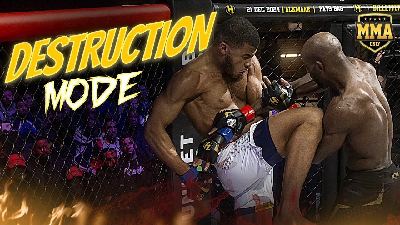 Hexagon MMA DJIBRIL NSENGA VS CHRISTOPHER ODENA (Destruction Mode)