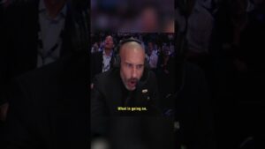 HEY! HEY! No Kissing! 🫵 #ufc316