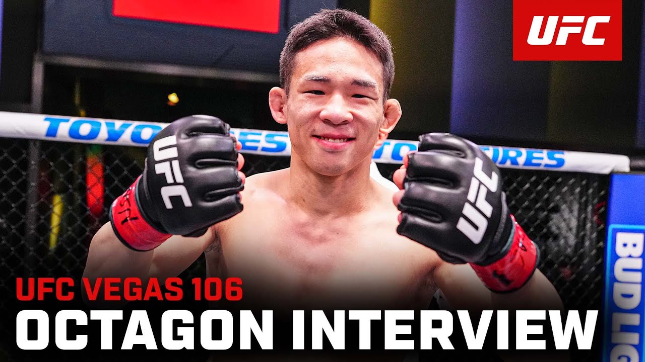 HyunSung Park Octagon Interview | UFC Vegas 106