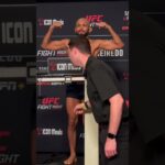 Deiveson Figueiredo is first on the scale this morning 😤 #ufcdesmoines
