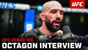 Jared Gordon Octagon Interview | UFC Vegas 106