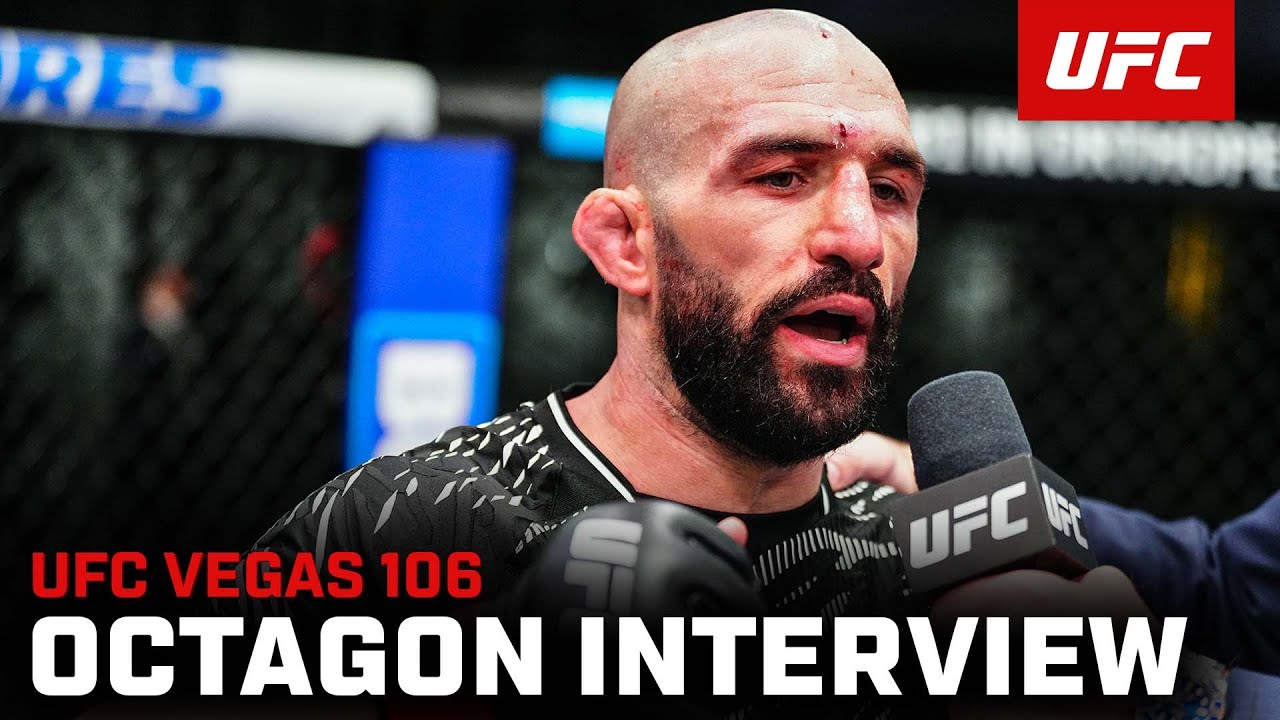 Jared Gordon Octagon Interview | UFC Vegas 106