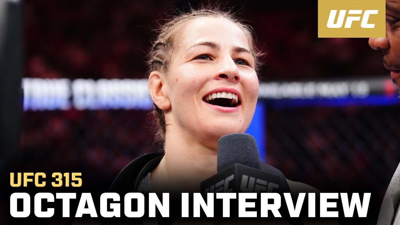 Jasmine Jasudavicius Octagon Interview | UFC 315