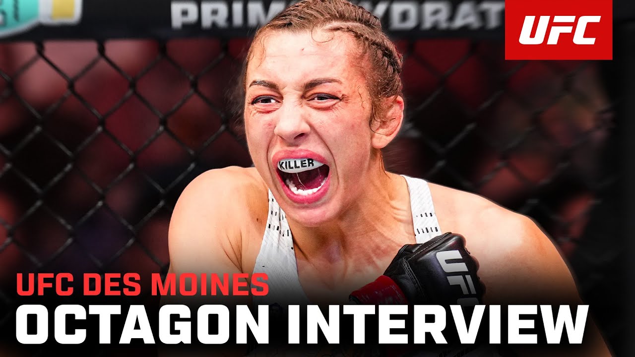 Juliana Miller Octagon Interview | UFC Des Moines