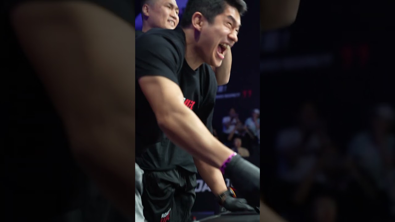 The Korean Zombie as your cornerman is a CHEAT CODE! 🚨 #roadtoufc