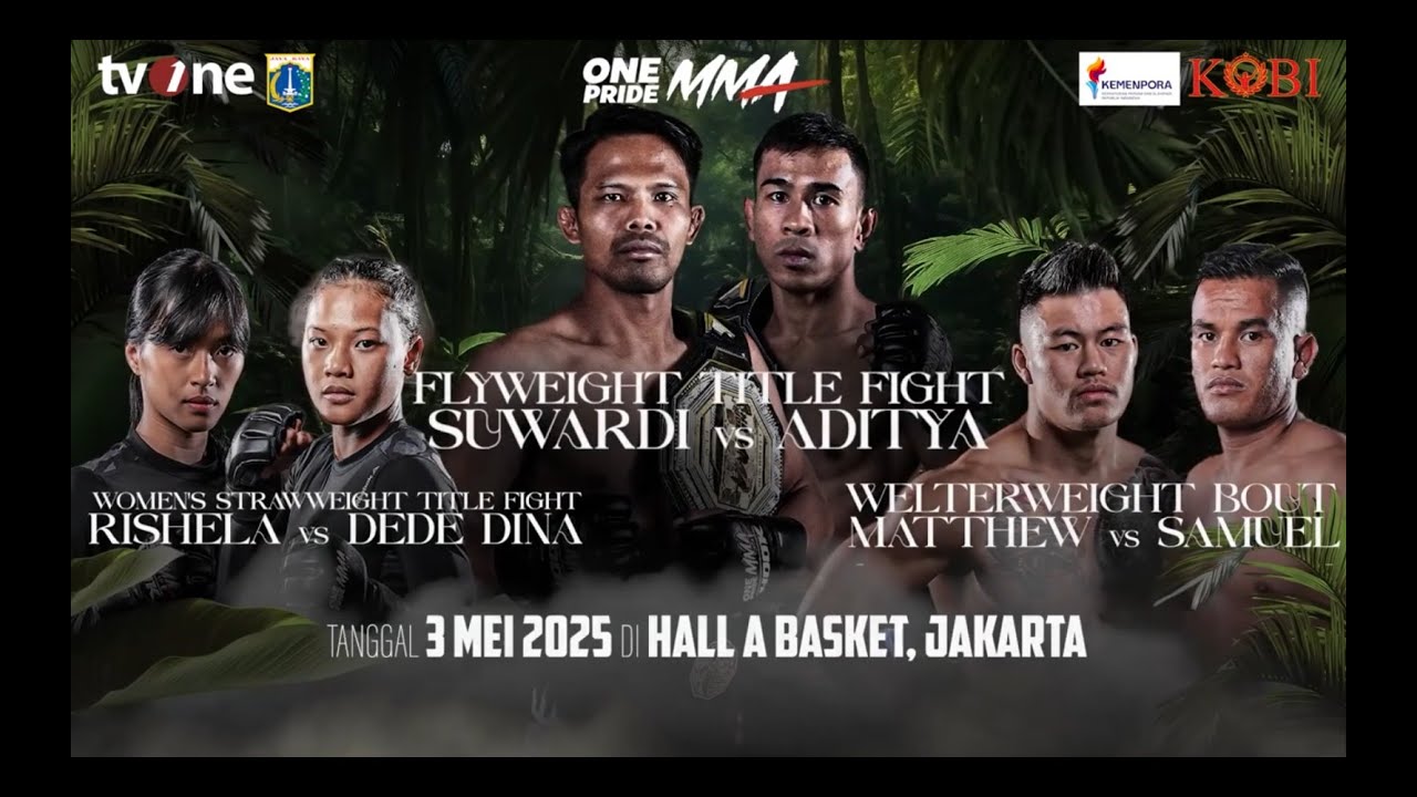 LIVE STREAMING ONE PRIDE 86 || HALL A BASKET, SENAYAN - 3 MEI 2025