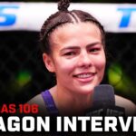 Luana Santos Octagon Interview | UFC Vegas 106
