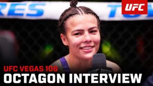 Luana Santos Octagon Interview | UFC Vegas 106