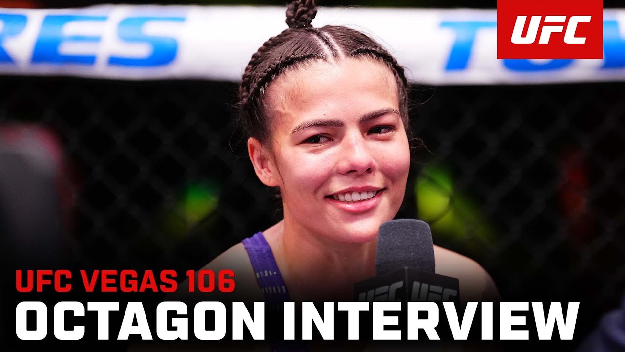 Luana Santos Octagon Interview | UFC Vegas 106