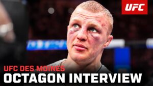 Mason Jones Octagon Interview | UFC Des Moines