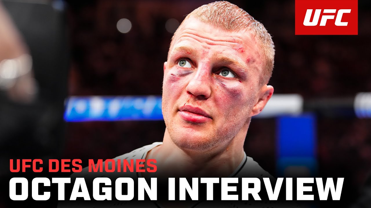Mason Jones Octagon Interview | UFC Des Moines