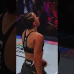 Maycee Barber wins in a BLOOD BATH 😳 #ufcvegas107