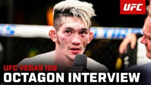Melquizael Costa Octagon Interview | UFC Vegas 106