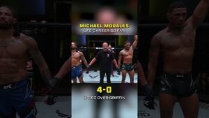 Michael Morales UFC career so far! 🤫 #ufcvegas106