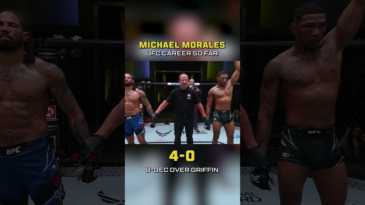 Michael Morales UFC career so far! 🤫 #ufcvegas106