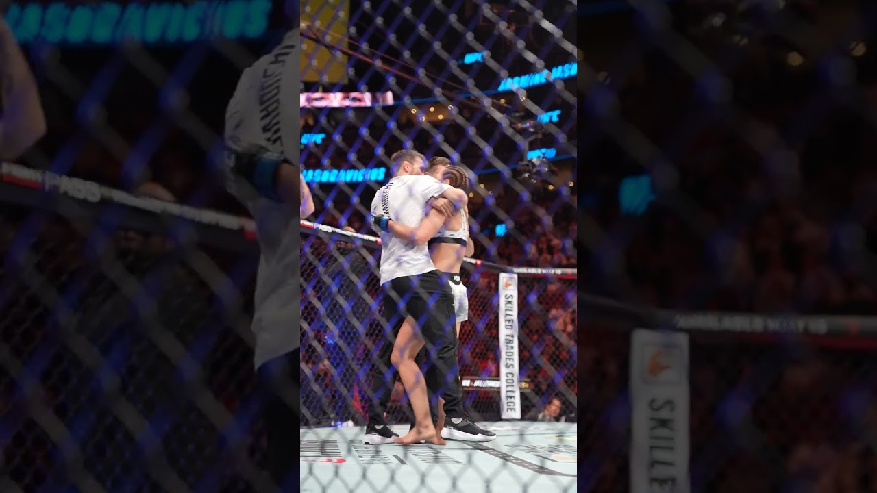 Jasmine Jasudavicius gets the finish and a black belt! 🔥 #ufc315