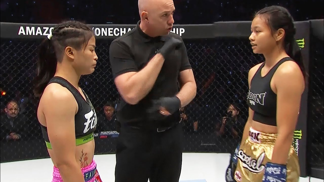 Stamp Fairtex (Thailand) vs “Supergirl” Jaroonsak (Thailand) | Muay Thai Fight, HD