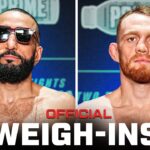 Muhammad vs Della Maddalena Weigh-Ins | UFC 315