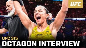Natalia Silva Octagon Interview | UFC 315