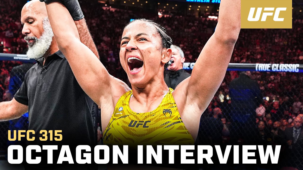 Natalia Silva Octagon Interview | UFC 315