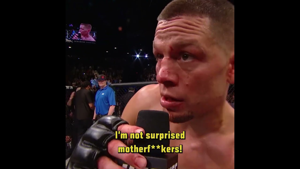 Nate Diaz 😂 #trashtalk