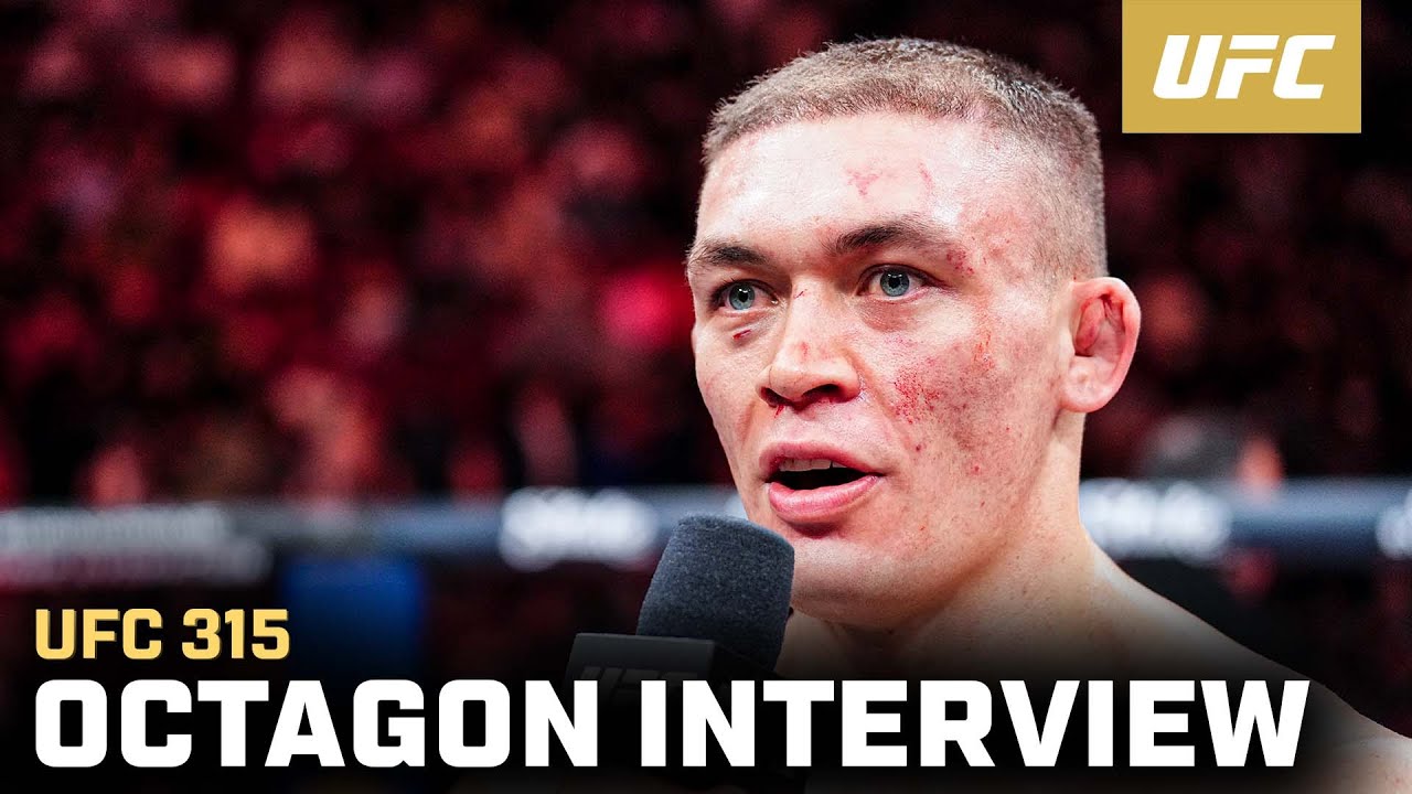 Navajo Stirling Octagon Interview | UFC 315