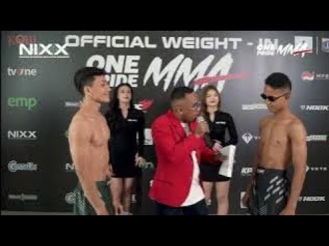 SALING DORONG JATUHKAN MENTAL ‼️| WEIGH IN ONE PRIDE MMA 86