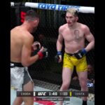 oh they're SWINGING swinging 😳😳 #ufcvegas106