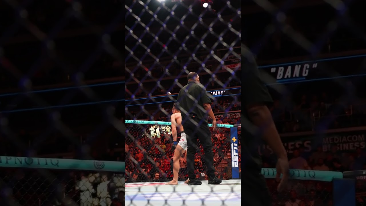 Quang Le CHOKES OUT Gaston Bolaños 😳 #ufcdesmoines