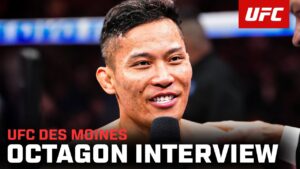 Quang Le Octagon Interview | UFC Des Moines