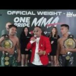 BELUM JUGA DUEL ‼️PARA PETARUNG SUDAH PERANG URAT SYARAF DI PENIMBANGAN | WEIGH IN ONE PRIDE MMA 86