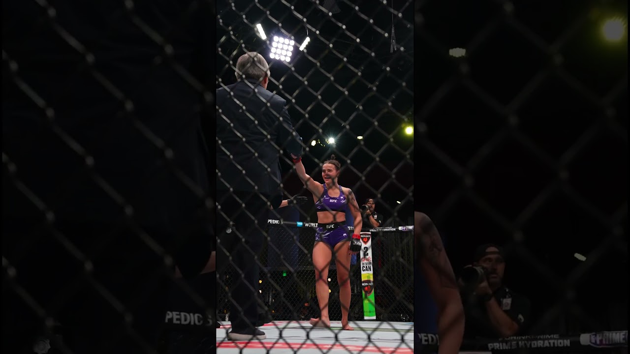 Santos gets the submission 😤 #ufcvegas106