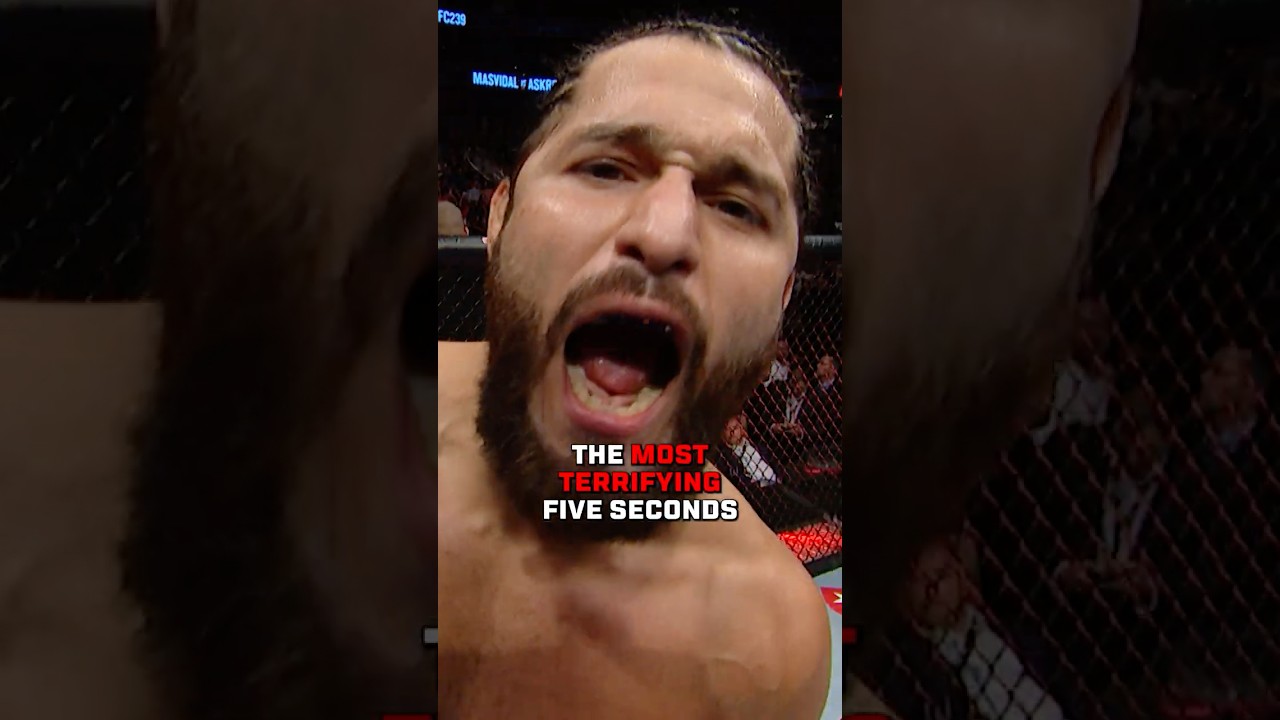 Scariest 5 seconds in UFC history! 😳 #shorts