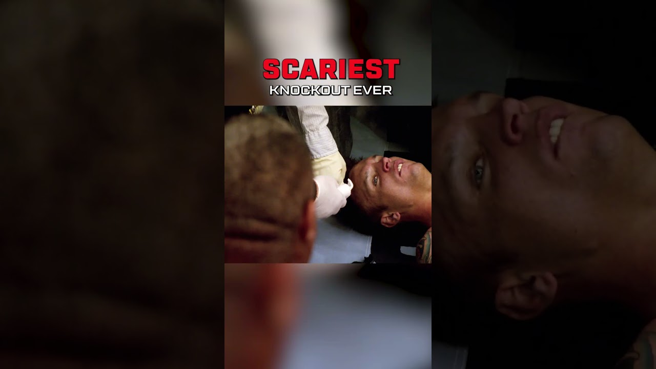 SCARIEST KNOCKOUT EVER 😳 #theultimatefighter