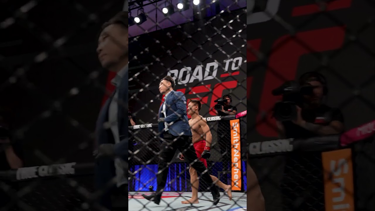 so many FINISHES on Road To UFC! 🔥 #shorts