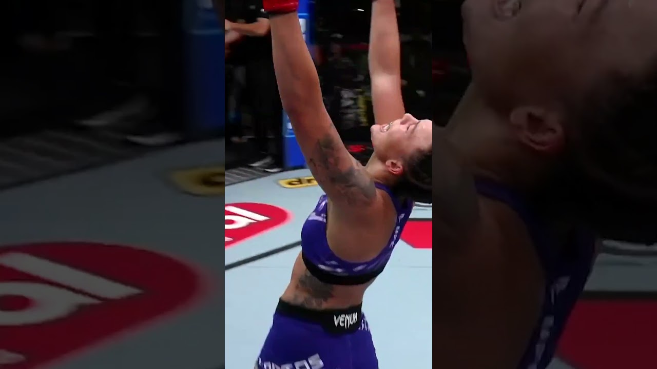 FIRST Americana submission in Womens UFC HISTORY 🤯 #ufcvegas106