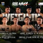 TIMBANG BADAN NYARIS RICUH !! | WEIGH IN ONE PRIDE MMA 86