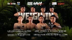 TIMBANG BADAN NYARIS RICUH !! | WEIGH IN ONE PRIDE MMA 86