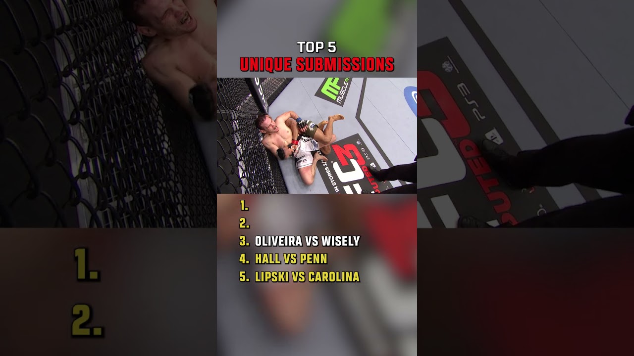 TOP 5 Unique Submissions 🔥 #ufc