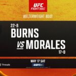 UFC Vegas 106: Burns vs Morales - May 17th | Fight Promo