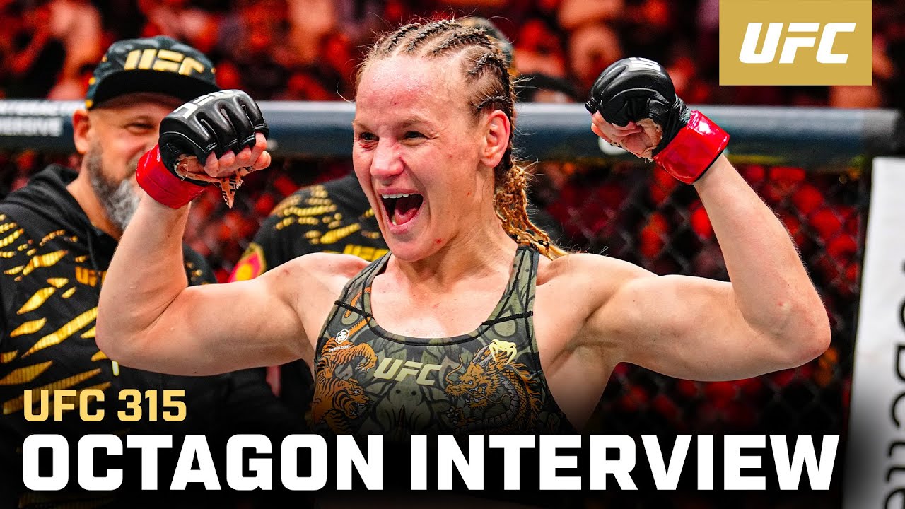 Valentina Shevchenko Octagon Interview | UFC 315
